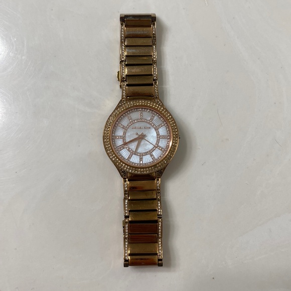 Michael Kors Jewelry - Michael Korda Rose Gold Watch